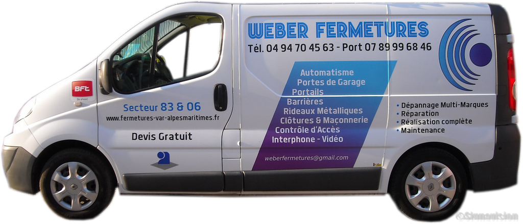 Weber trafic marquage publicitaire