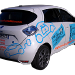 SATAC ZOE marquage publicitaire véhicule